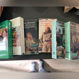 Vintage Martha Stewart VHS tapes